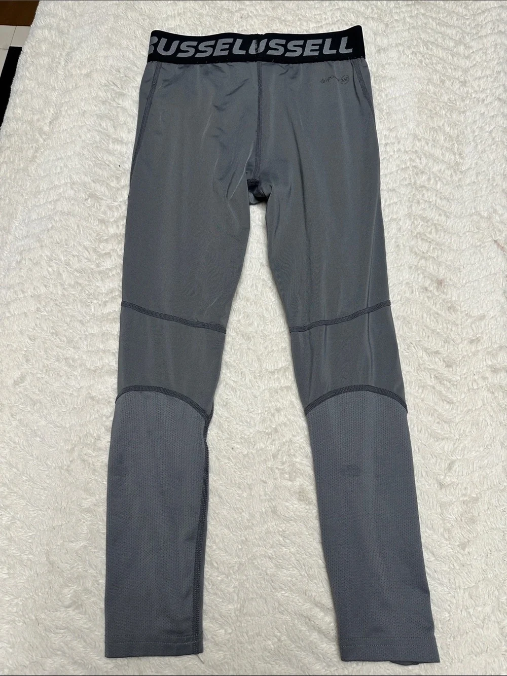 Russell Athletic Kids Gray Joggers L 10-12